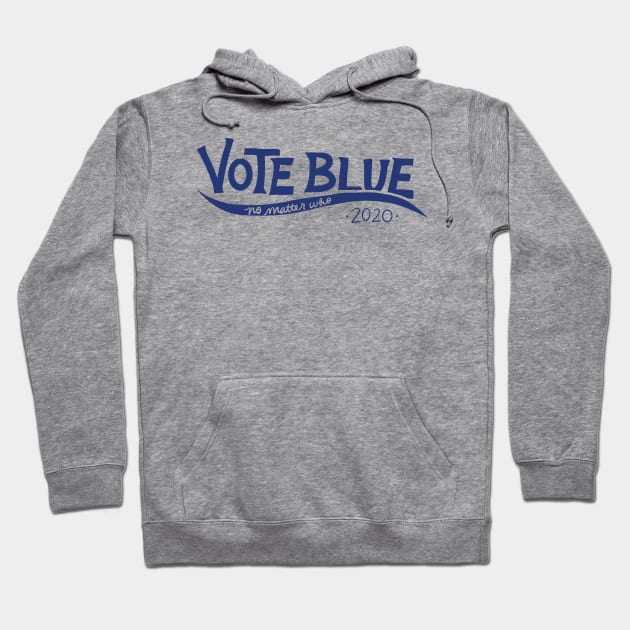 Vote blue 2020 Hoodie by bubbsnugg